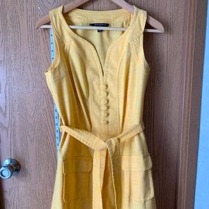 Vintage yellow dress